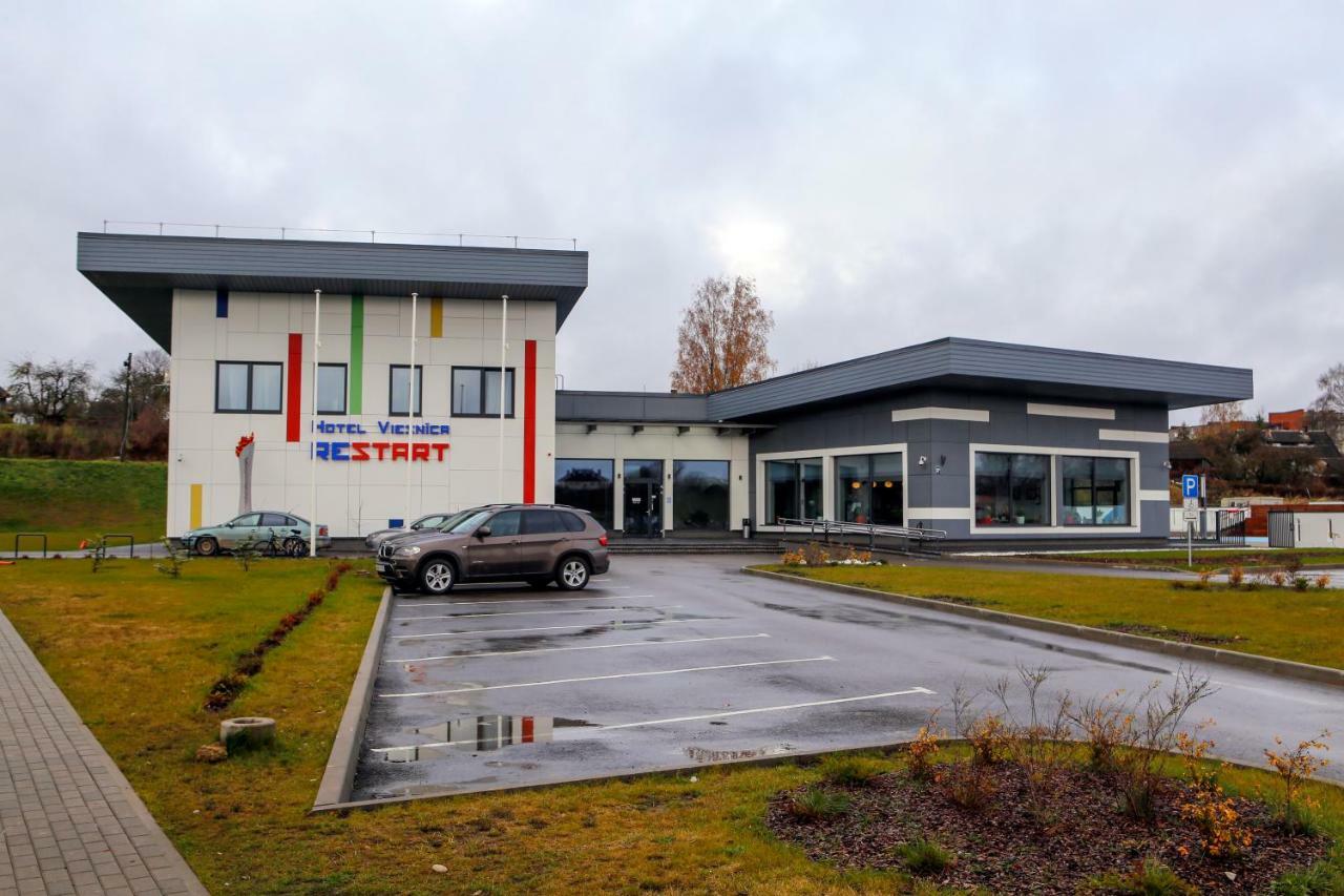 Restart Hotell Rēzekne Exteriör bild